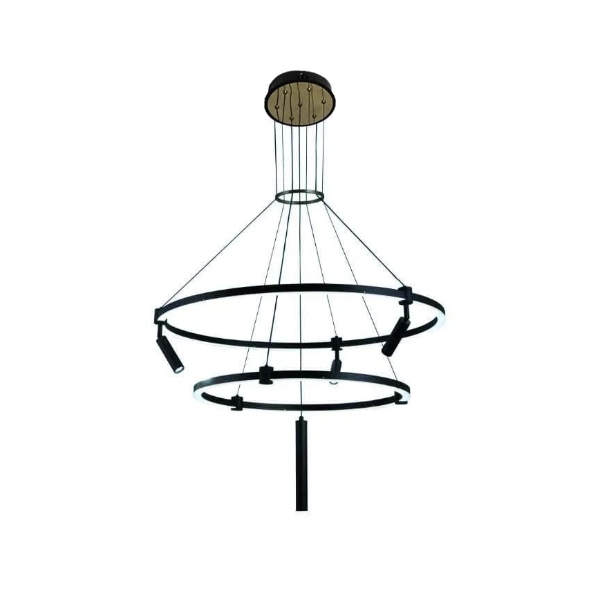 LED Reguliuojamas pakabinamas sietynas LED/140W/230V 3000-6500K + nuotolinio valdymo pultas