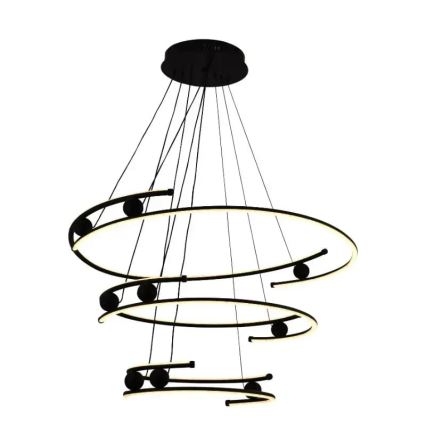 LED Reguliuojamas pakabinamas sietynas LED/170W/230V 3000-6500K diametras 80 cm + nuotolinio valdymo pultas