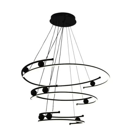 LED Reguliuojamas pakabinamas sietynas LED/170W/230V 3000-6500K diametras 80 cm + nuotolinio valdymo pultas