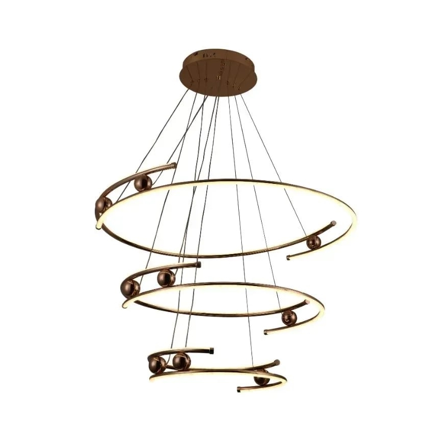 LED Reguliuojamas pakabinamas sietynas LED/170W/230V 3000-6500K diametras 80 cm + nuotolinio valdymo pultas