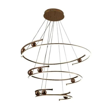 LED Reguliuojamas pakabinamas sietynas LED/170W/230V 3000-6500K diametras 80 cm + nuotolinio valdymo pultas