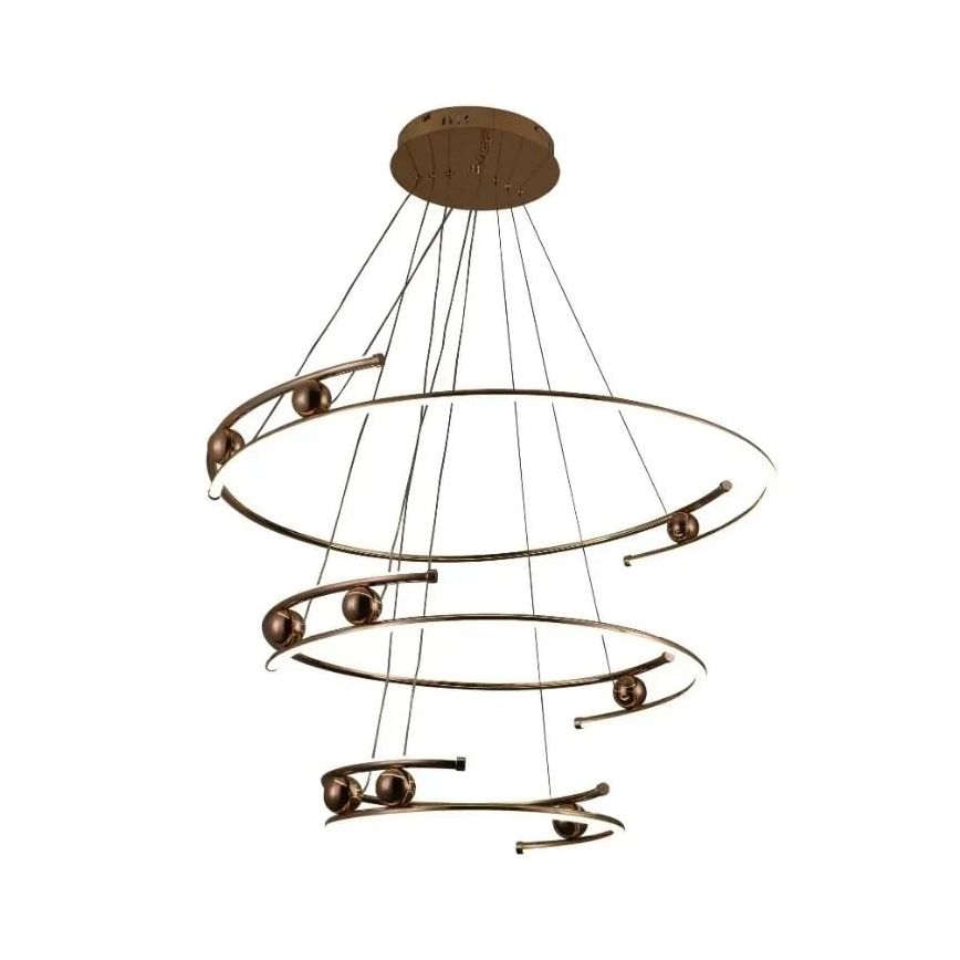 LED Reguliuojamas pakabinamas sietynas LED/170W/230V 3000-6500K diametras 80 cm + nuotolinio valdymo pultas
