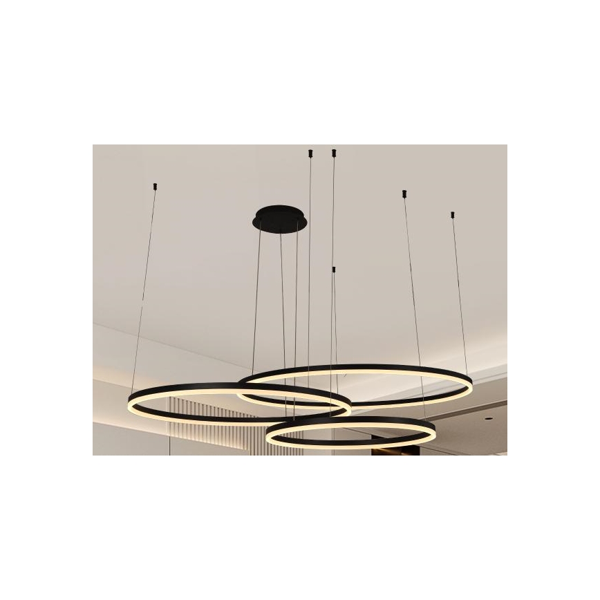LED Reguliuojamas pakabinamas sietynas LED/170W/230V 3000-6500K + nuotolinio valdymo pultas