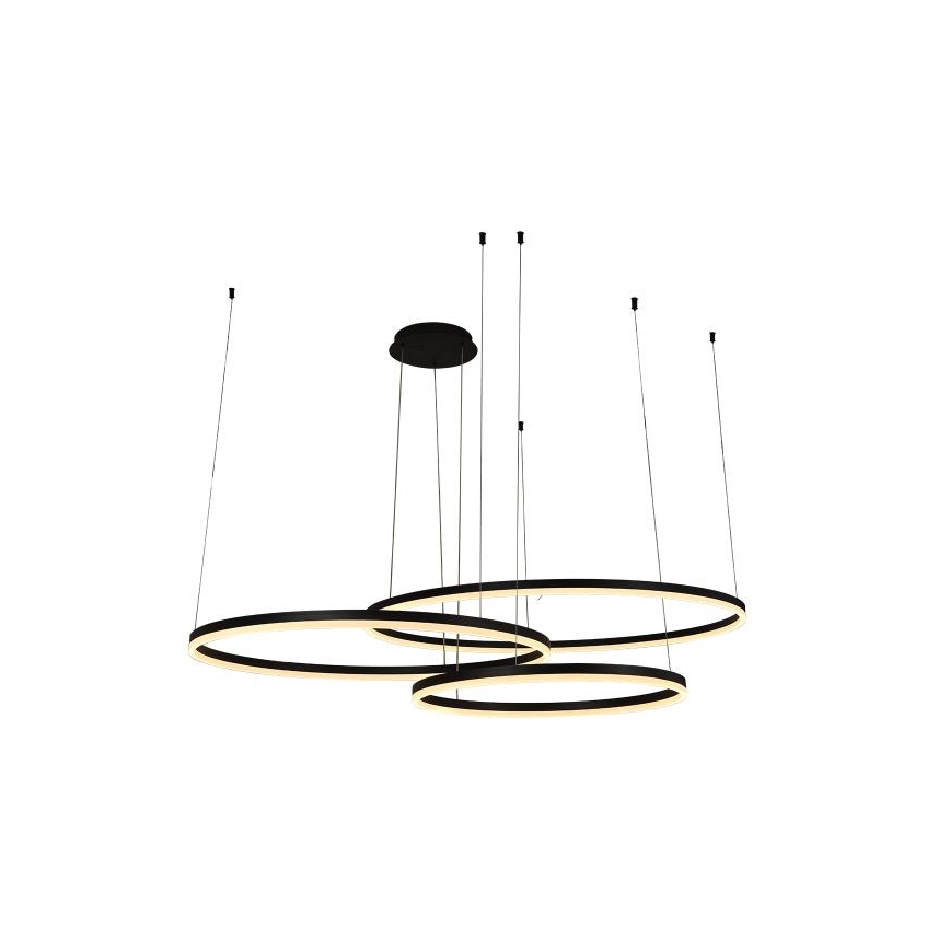 LED Reguliuojamas pakabinamas sietynas LED/170W/230V 3000-6500K + nuotolinio valdymo pultas
