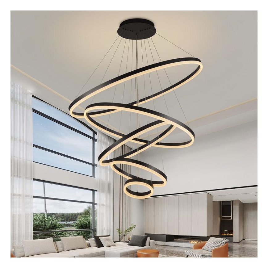 LED Reguliuojamas pakabinamas sietynas LED/210W/230V 3000-6500K + valdymo pultas