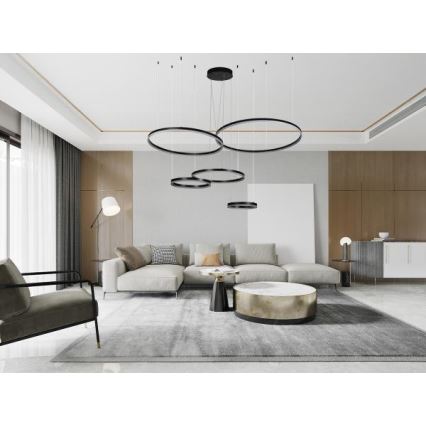LED Reguliuojamas pakabinamas sietynas LED/220W/230V 3000-6500K + nuotolinio valdymo pultas