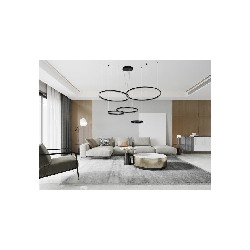 LED Reguliuojamas pakabinamas sietynas LED/220W/230V 3000-6500K + nuotolinio valdymo pultas