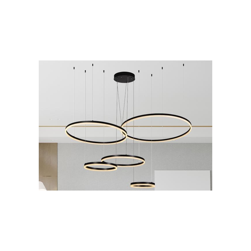LED Reguliuojamas pakabinamas sietynas LED/220W/230V 3000-6500K + nuotolinio valdymo pultas