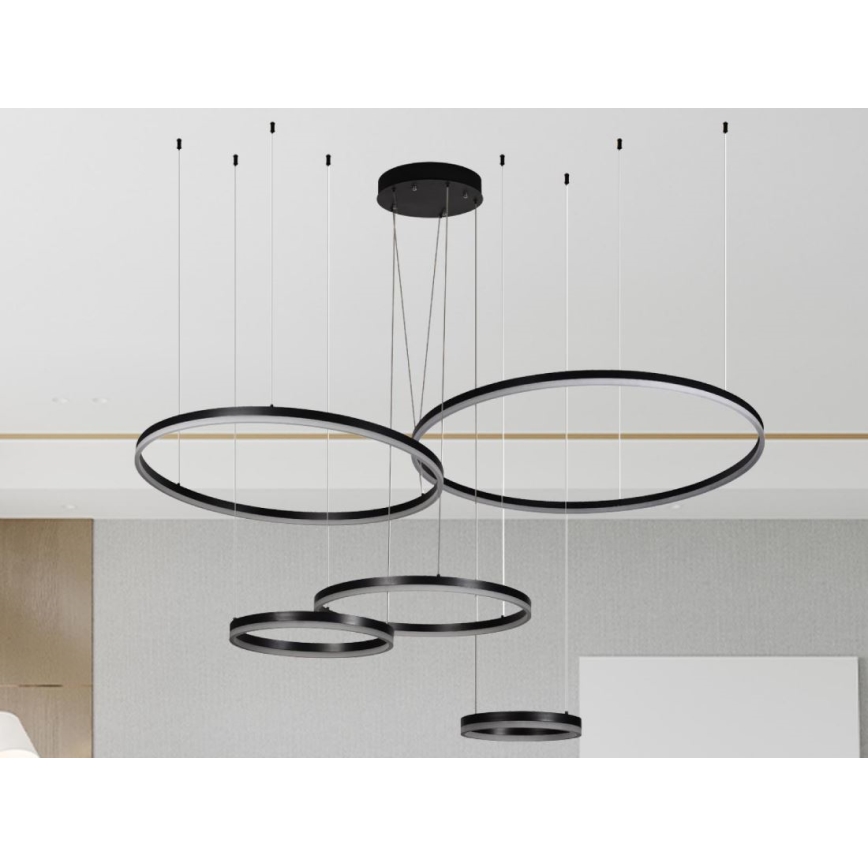 LED Reguliuojamas pakabinamas sietynas LED/220W/230V 3000-6500K + nuotolinio valdymo pultas