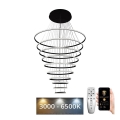 LED Reguliuojamas pakabinamas sietynas LED/365W/230V 3000-6500K + nuotolinio valdymo pultas