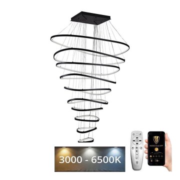 LED Reguliuojamas pakabinamas sietynas LED/370W/230V 3000-6500K + nuotolinio valdymo pultas