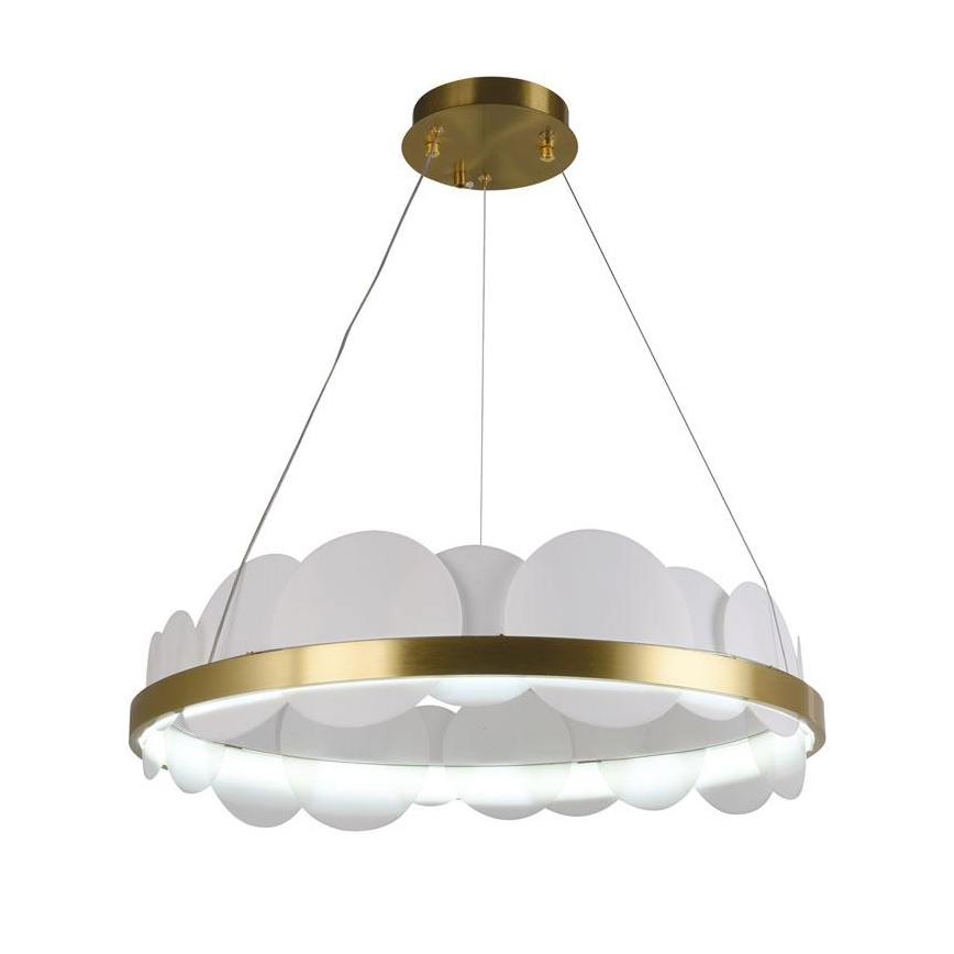 LED Reguliuojamas pakabinamas sietynas LED/40W/230V 3000-6500K auksas + nuotolinio valdymo pultas