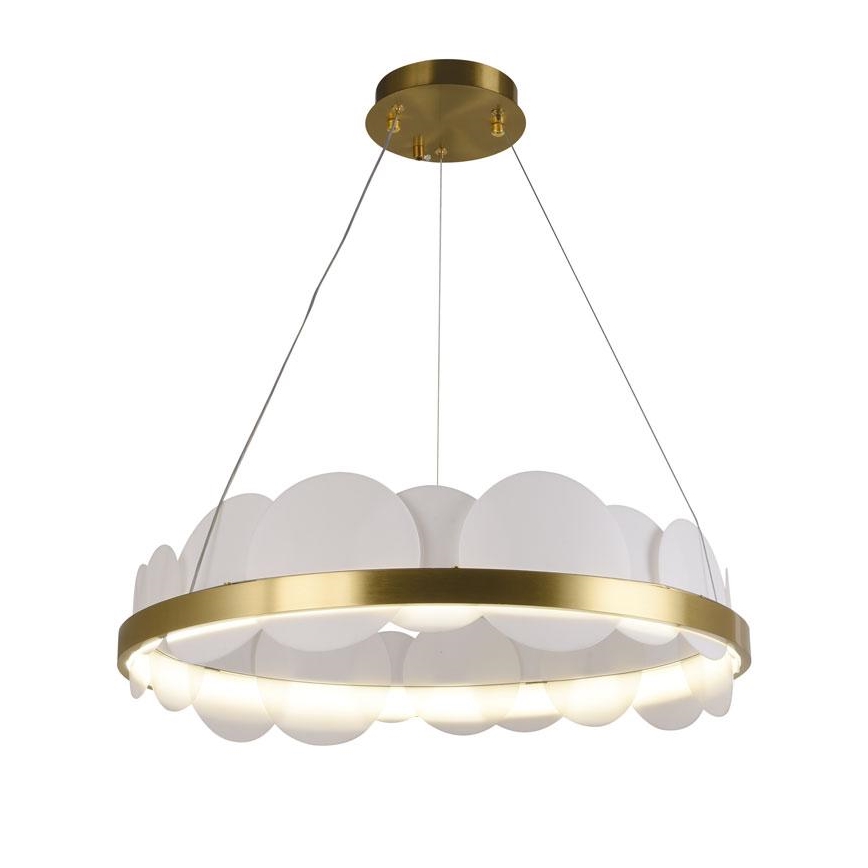 LED Reguliuojamas pakabinamas sietynas LED/40W/230V 3000-6500K auksas + nuotolinio valdymo pultas