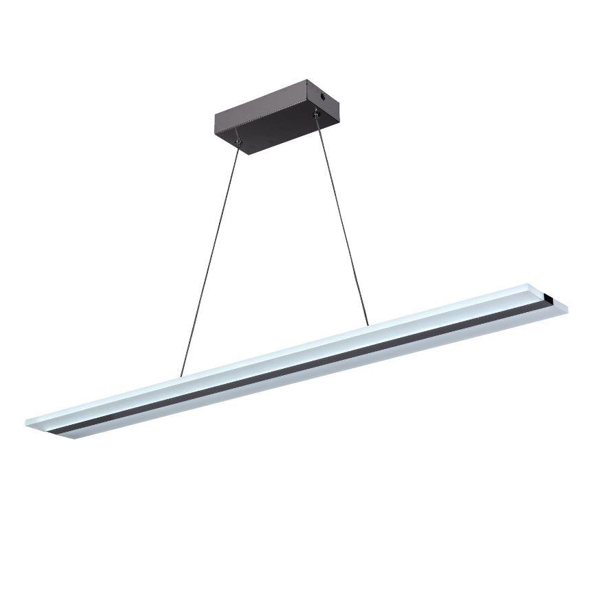 LED Reguliuojamas pakabinamas sietynas LED/40W/230V 3000-6500K chromas + nuotolinio valdymo pultas
