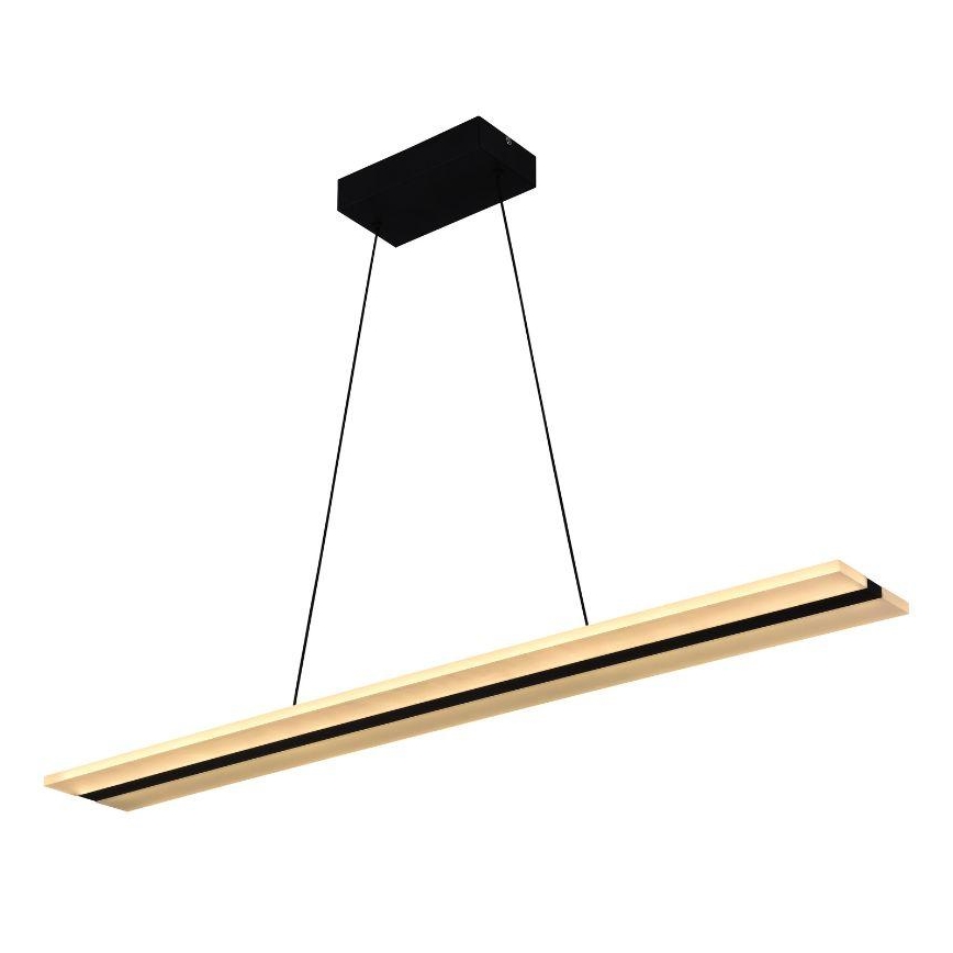 LED Reguliuojamas pakabinamas sietynas LED/40W/230V 3000-6500K juoda + nuotolinio valdymo pultas