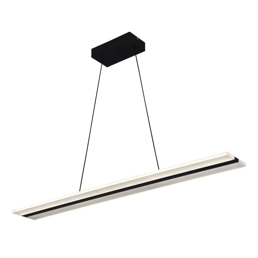 LED Reguliuojamas pakabinamas sietynas LED/40W/230V 3000-6500K juoda + nuotolinio valdymo pultas
