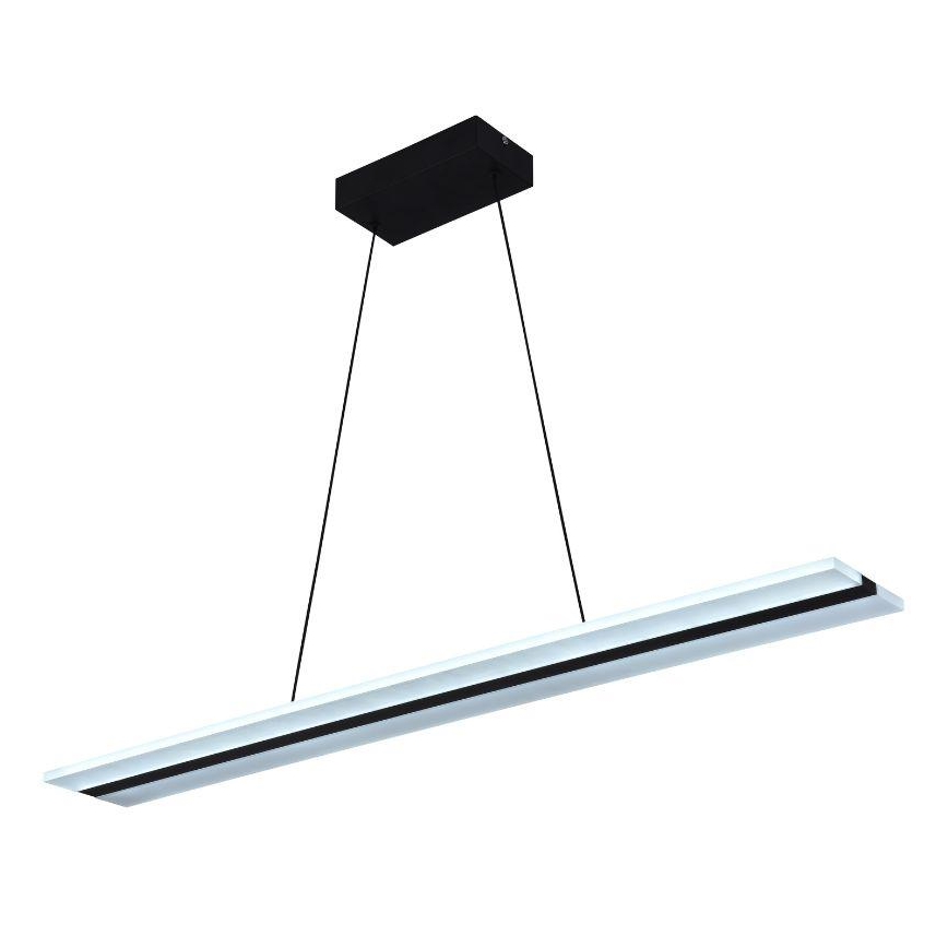 LED Reguliuojamas pakabinamas sietynas LED/40W/230V 3000-6500K juoda + nuotolinio valdymo pultas