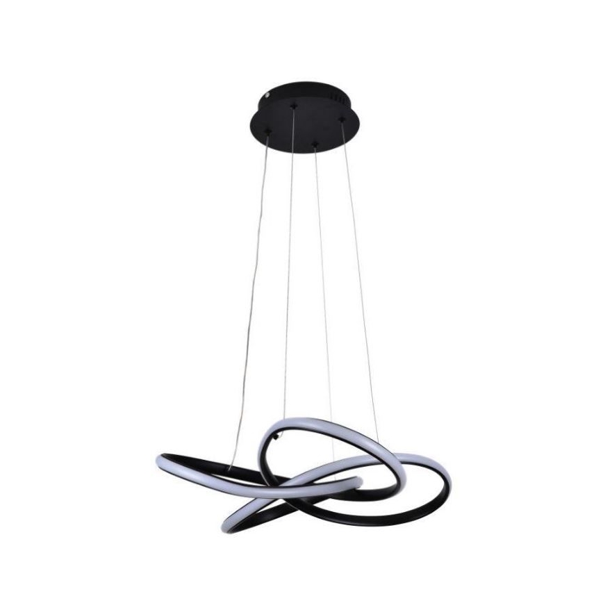 LED Reguliuojamas pakabinamas sietynas LED/40W/230V 3000-6500K juoda + nuotolinio valdymo pultas