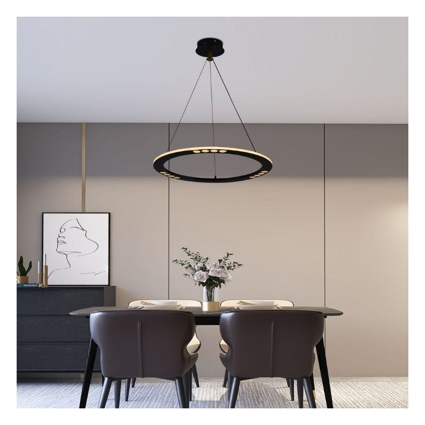 LED Reguliuojamas pakabinamas sietynas LED/40W/230V 3000-6500K + nuotolinio valdymo pultas