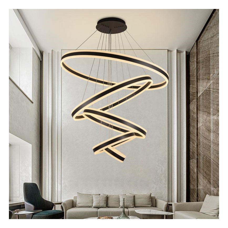 LED Reguliuojamas pakabinamas sietynas LED/420W/230V 3000-6500K + valdymo pultas