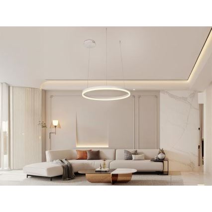 LED Reguliuojamas pakabinamas sietynas LED/42W/230V 3000-6500K + nuotolinio valdymo pultas