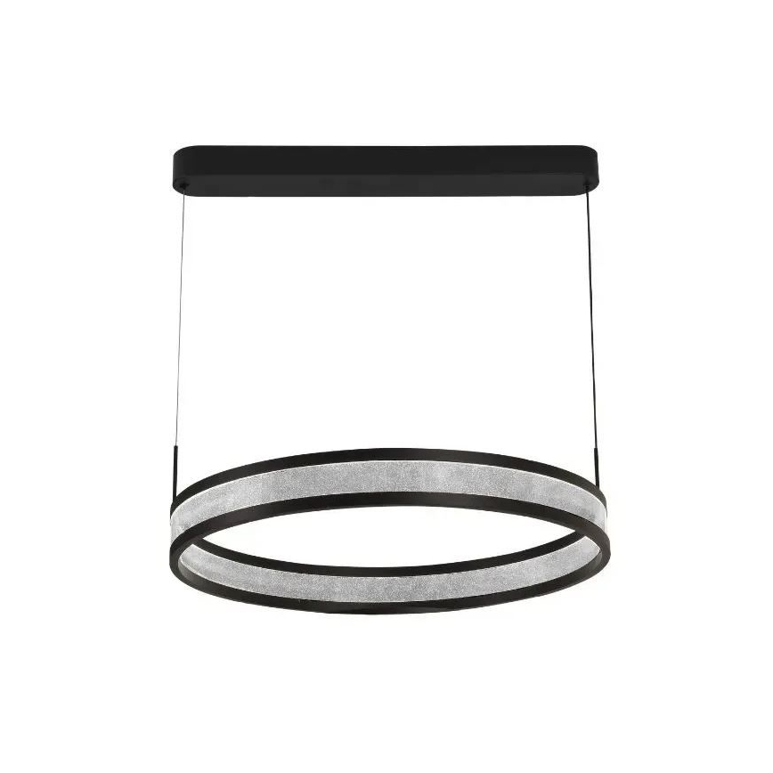LED Reguliuojamas pakabinamas sietynas LED/45W/230V 3000-6500K juoda + nuotolinio valdymo pultas