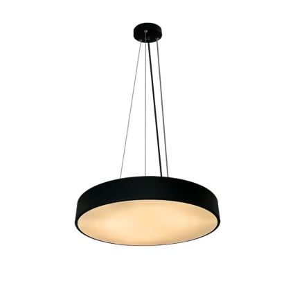 LED Reguliuojamas pakabinamas sietynas LED/50W/230V 3000-6500K juoda + nuotolinio valdymo pultas