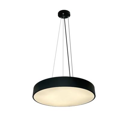 LED Reguliuojamas pakabinamas sietynas LED/50W/230V 3000-6500K juoda + nuotolinio valdymo pultas