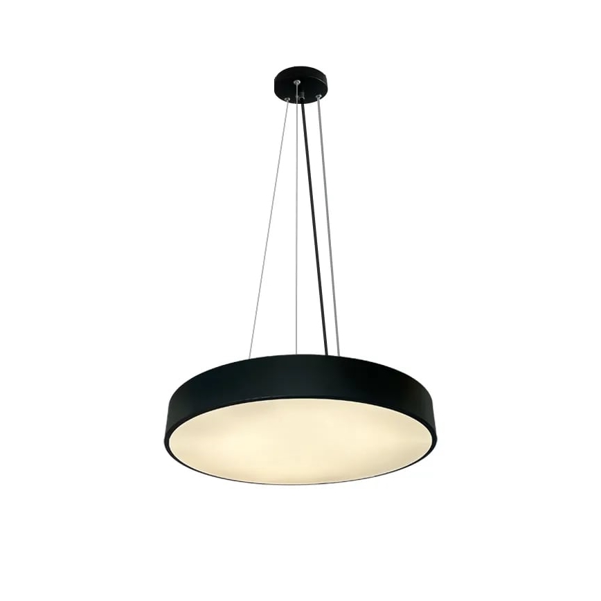 LED Reguliuojamas pakabinamas sietynas LED/50W/230V 3000-6500K juoda + nuotolinio valdymo pultas