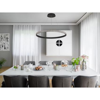LED Reguliuojamas pakabinamas sietynas LED/55W/230V 3000-6500K + nuotolinio valdymo pultas