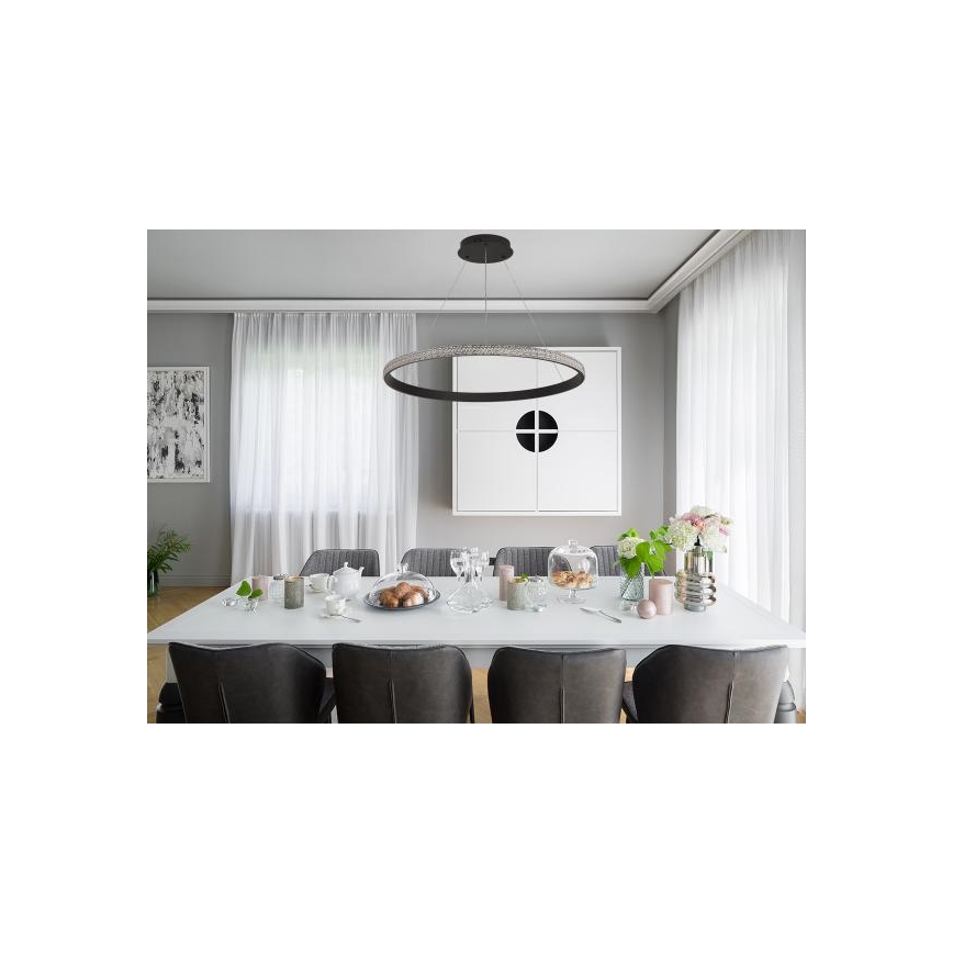LED Reguliuojamas pakabinamas sietynas LED/55W/230V 3000-6500K + nuotolinio valdymo pultas