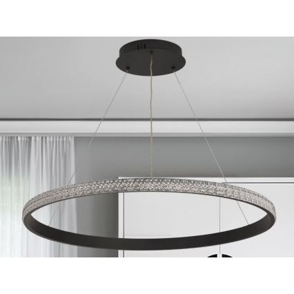 LED Reguliuojamas pakabinamas sietynas LED/55W/230V 3000-6500K + nuotolinio valdymo pultas