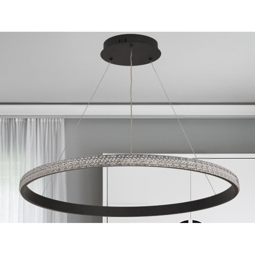 LED Reguliuojamas pakabinamas sietynas LED/55W/230V 3000-6500K + nuotolinio valdymo pultas