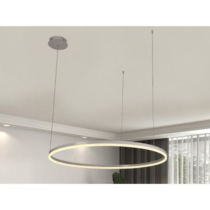 LED Reguliuojamas pakabinamas sietynas LED/55W/230V 3000-6500K + nuotolinio valdymo pultas