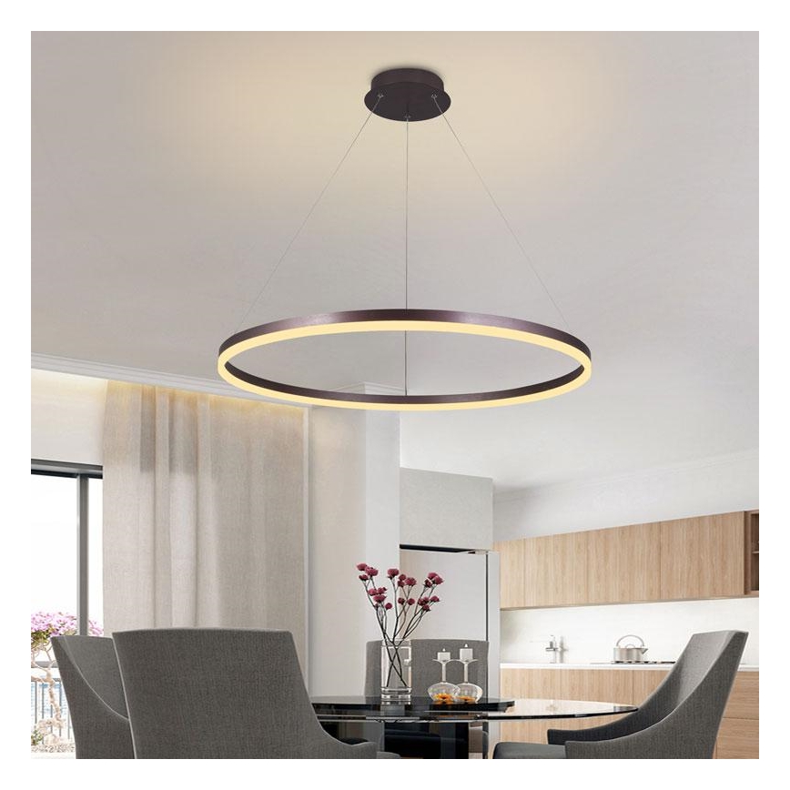 LED Reguliuojamas pakabinamas sietynas LED/55W/230V 3000-6500K + valdymo pultas