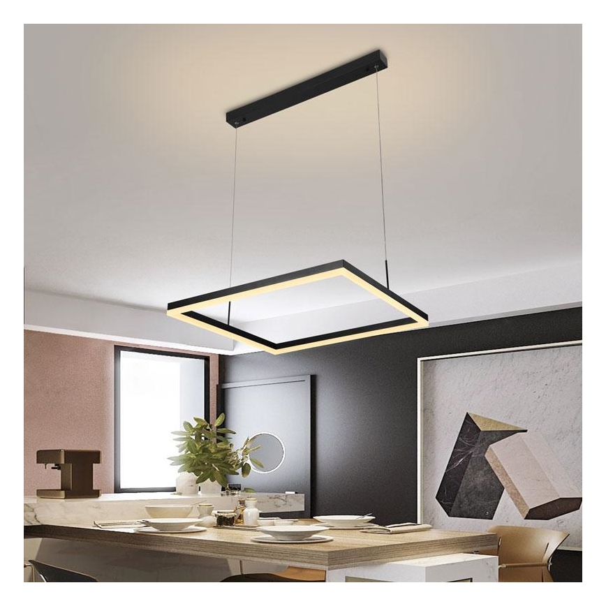 LED Reguliuojamas pakabinamas sietynas LED/55W/230V 3000-6500K + valdymo pultas
