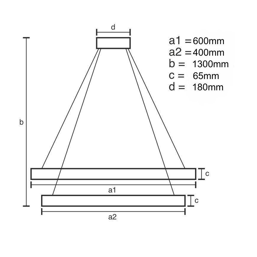 LED Pritemdomas krištolo pakabinamas sietynas LED/65W/230V 3000-6500K blizgus chromas + nuotolinio valdymo pultas