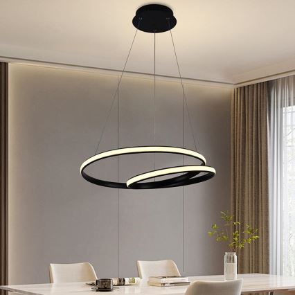 LED Reguliuojamas pakabinamas sietynas LED/65W/230V 3000-6500K + valdymo pultas