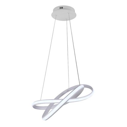 LED Pritemdomas pakabinamas sietynas  LED/70W/230V 3000-6500K baltas + nuotolinio valdymo pultas