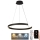 LED Reguliuojamas pakabinamas sietynas LED/70W/230V 3000-6500K diametras 60 cm + nuotolinio valdymo pultas