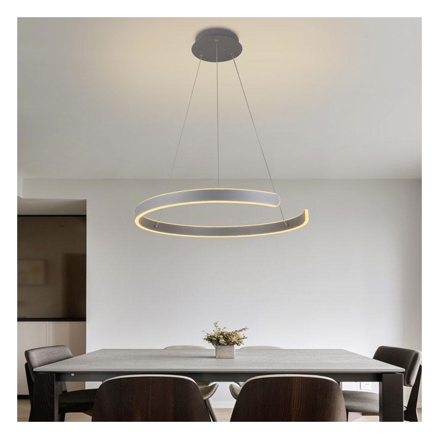 LED Reguliuojamas pakabinamas sietynas LED/70W/230V 3000-6500K diametras 60 cm + nuotolinio valdymo pultas