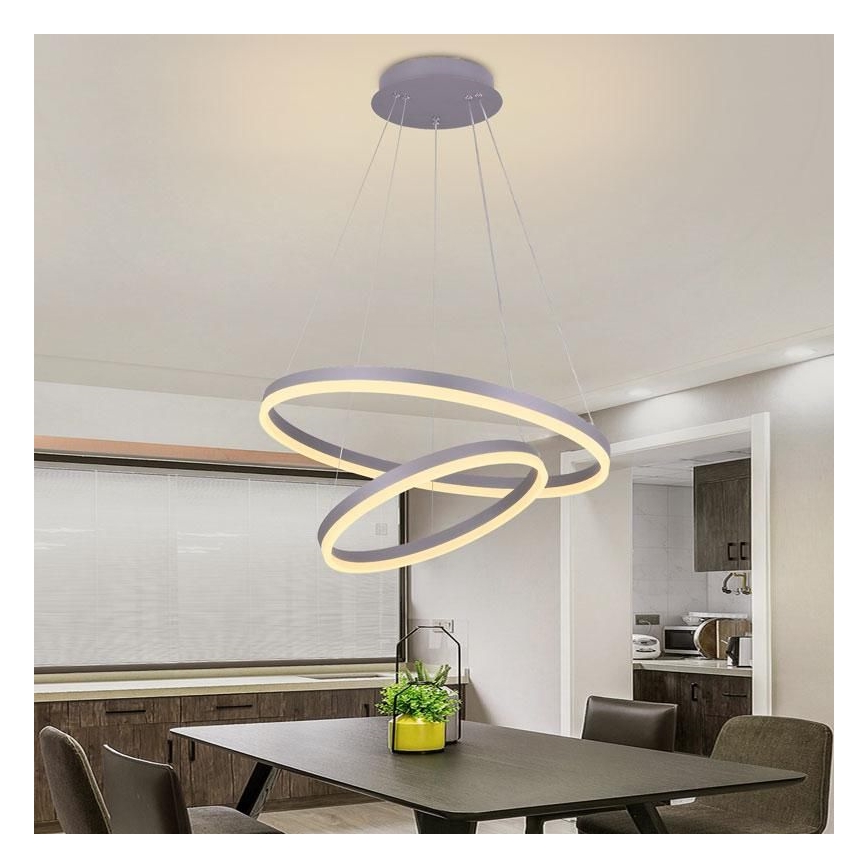 LED Reguliuojamas pakabinamas sietynas LED/70W/230V 3000-6500K + nuotolinio valdymo pultas