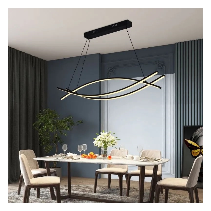 LED Reguliuojamas pakabinamas sietynas LED/70W/230V 3000-6500K + nuotolinio valdymo pultas