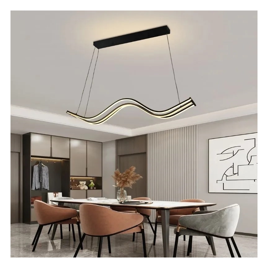 LED Reguliuojamas pakabinamas sietynas LED/70W/230V 3000-6500K + nuotolinio valdymo pultas