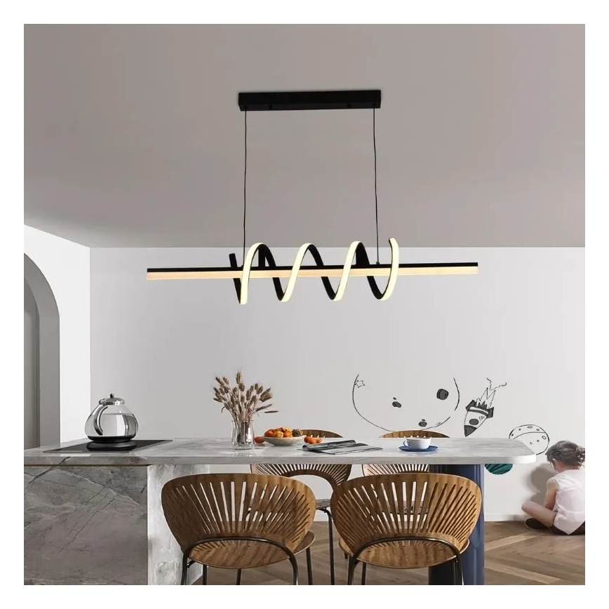 LED Reguliuojamas pakabinamas sietynas LED/70W/230V 3000-6500K + nuotolinio valdymo pultas