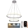LED Reguliuojamas pakabinamas sietynas LED/75W/230V 3000-6500K diametras 60 cm + nuotolinio valdymo pultas
