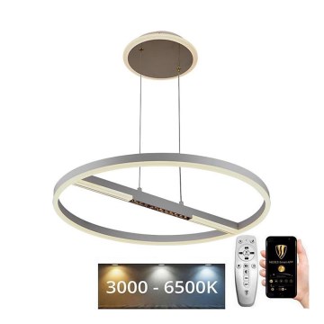 LED Reguliuojamas pakabinamas sietynas LED/75W/230V 3000-6500K diametras 60 cm + nuotolinio valdymo pultas