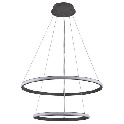 LED Reguliuojamas pakabinamas sietynas LED/75W/230V 3000-6500K diametras 60 cm + nuotolinio valdymo pultas