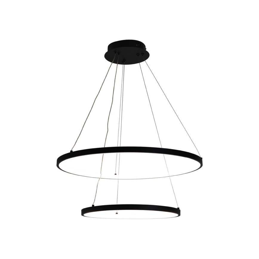 LED Reguliuojamas pakabinamas sietynas LED/75W/230V 3000-6500K diametras 60 cm + nuotolinio valdymo pultas