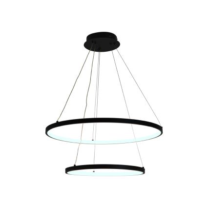 LED Reguliuojamas pakabinamas sietynas LED/75W/230V 3000-6500K diametras 60 cm + nuotolinio valdymo pultas
